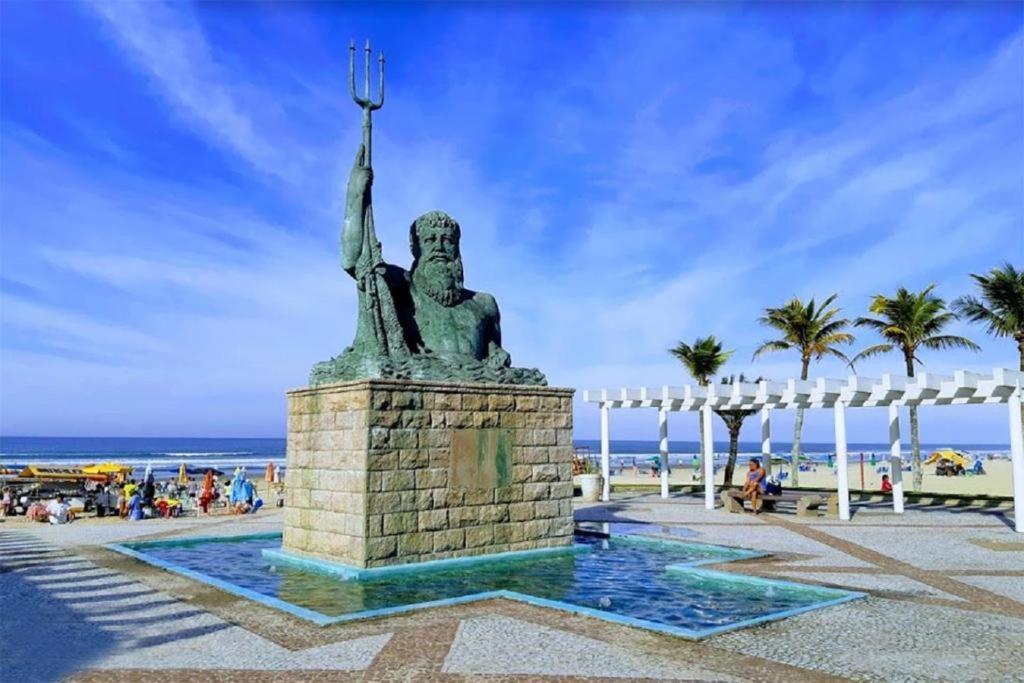 Hospedagem Primeira Quadra Da Praia Praia Grande Dış mekan fotoğraf